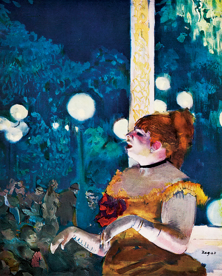  埃德加·德加 Edgar Degas—— 歌手 (2)